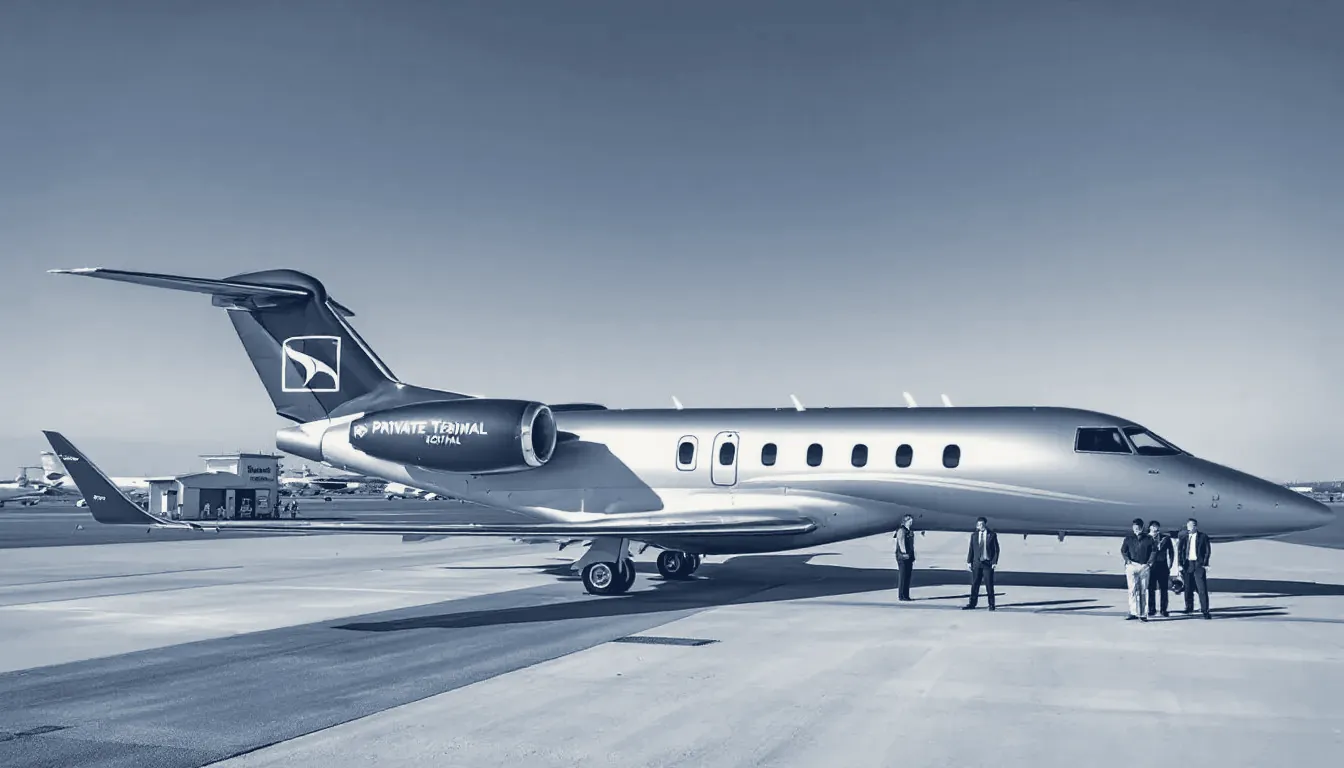A private aircraft